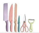 🚚 PAGO CONTRAENTREGA 🚚 🔪 KIT DE COCINA PROFESIONAL DE 6 CUCHILLAS ✂️